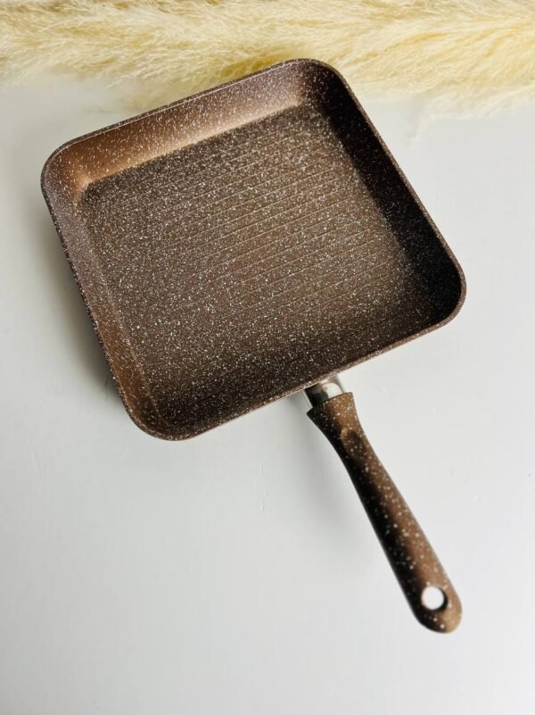 Phoenix brown squarred grill pan